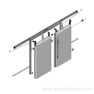 Factory Double Opening Sliding Door for Cold Room